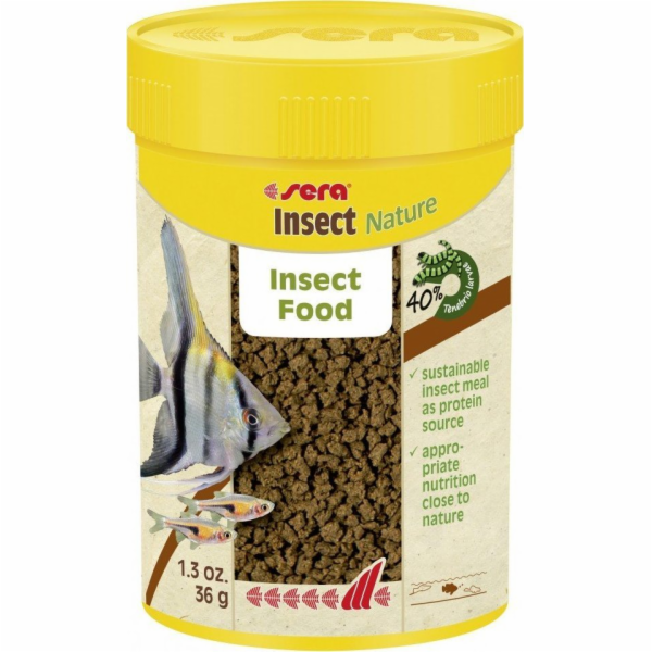 sera Insect Nature 100 ml, základní krmivo