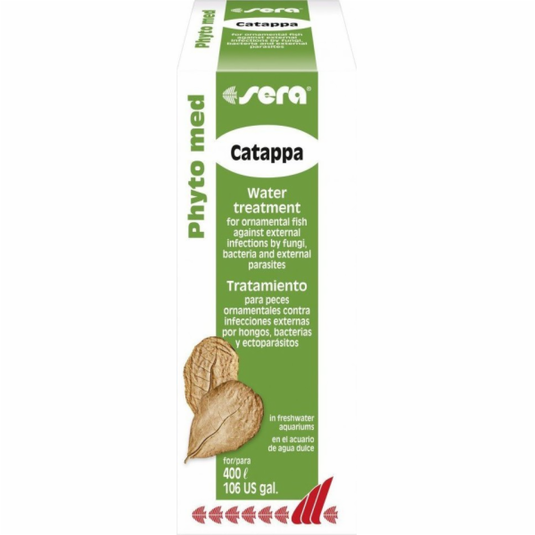 Sera Phyto med Catappa 50 ml, bylinný kondicionér vody