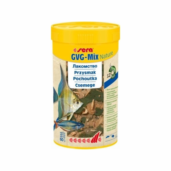 Sera GVG-Mix Nature 250 ml, mix - prémiové krmivo