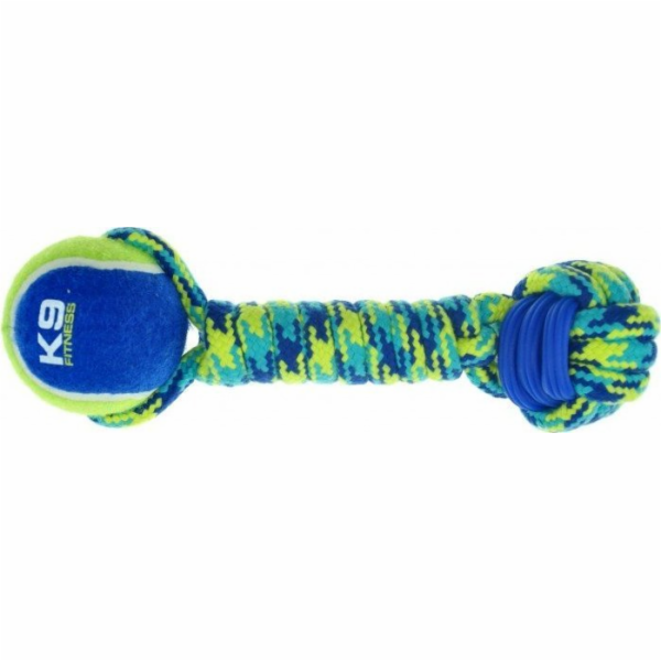 Zeus Rope činka s míčem Zeus K9 Fitness, 28 cm