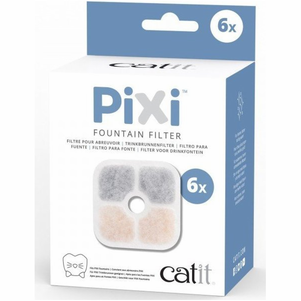 Catit Filtr pro Pixi Fountain waterer, 6 ks