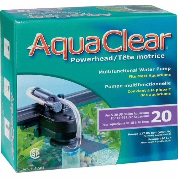 Provzdušňovací turbína AquaClear AquaClear Powerhead 20, ...