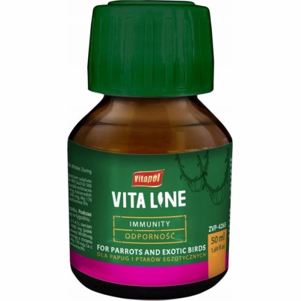 Vitapol Vitaline na imunitu pro exotické ptactvo 50ml