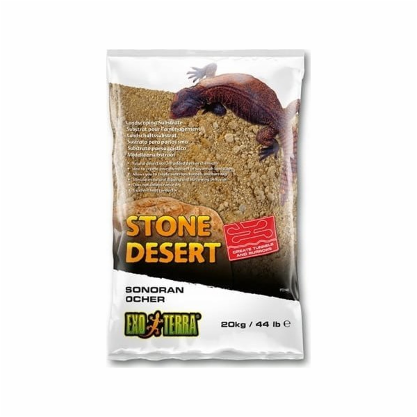 Exo Terra Exo Terra Stone Desert substrát, okrová poušť, ...