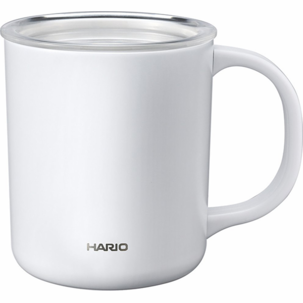 Hario  - Bílý termohrnek 350 ml