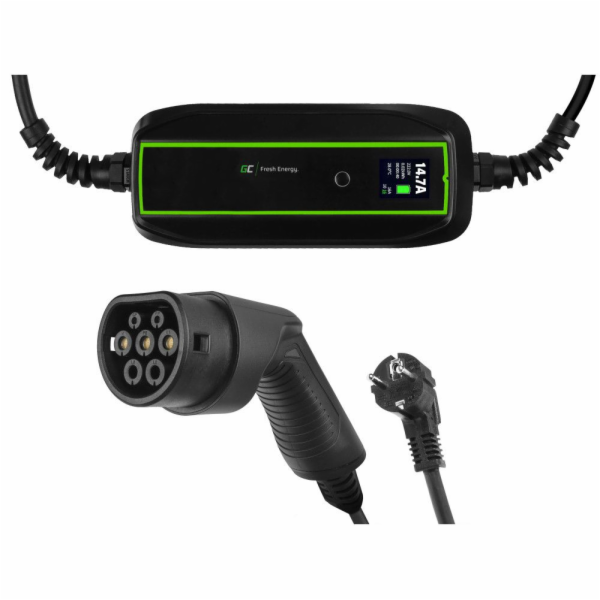 Green Cell PowerCable EV16 nabíječka 3,6 kW Typ 2 Schuko ...