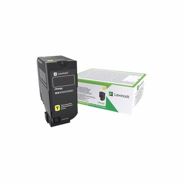 Lexmark - Žlutá - originální - kazeta s barvivem LCCP, Le...