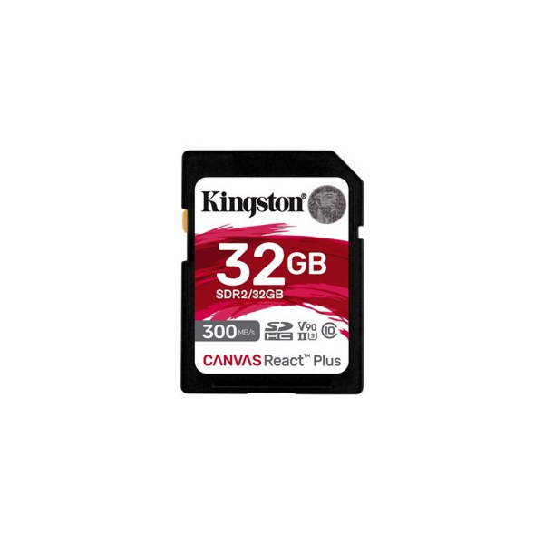32GB Canvas React Plus 300/260 UHS-II U3 SD paměťová karta