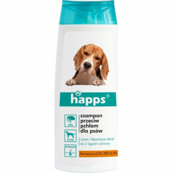 Happs tekutý šampon proti blechám 150ml (110147)