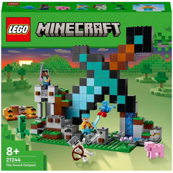 LEGO 21244 Minecraft The Sword Outpost, stavebnice