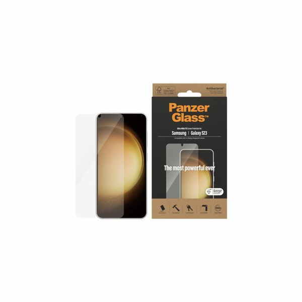 Ultra široký fit Samsung S23 S23 S911 Tempered Glass