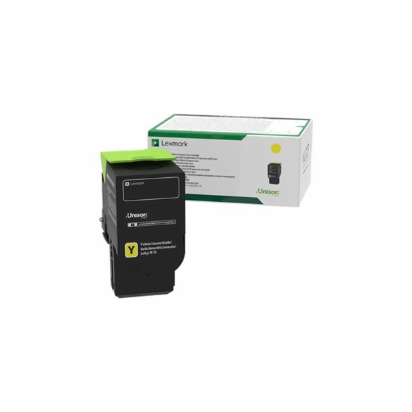 Originální toner Lexmark 78C20Y0 žlutý (78C20Y0)
