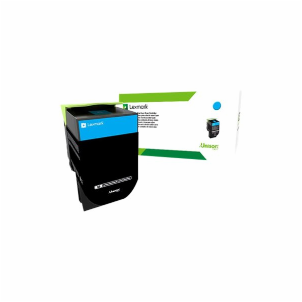 Originální azurový toner Lexmark 70C2XCE (70C2XCE)