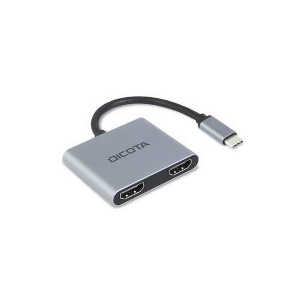 DICOTA Přenosná dokovací stanice 4 v 1 s USB-C, 4K, 2x HD...