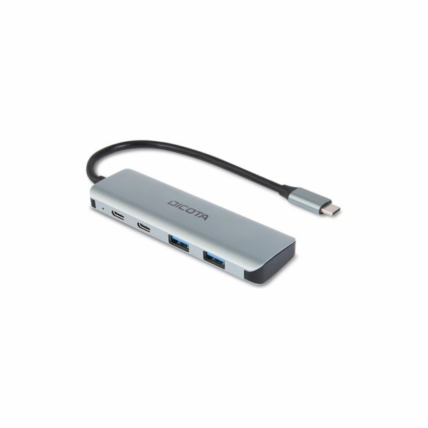 DICOTA Vysokorychlostní hub 4 v 1, 10Gb/s USB-C Hub