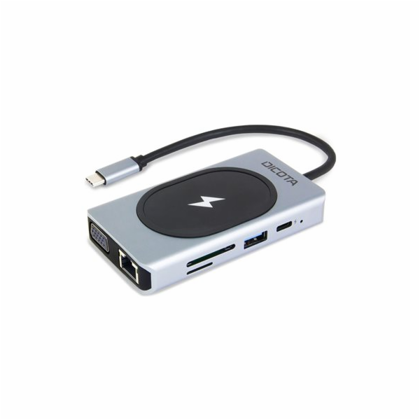 DICOTA Nabíjecí hub USB-C 10 v 1 s 4K PD 100W