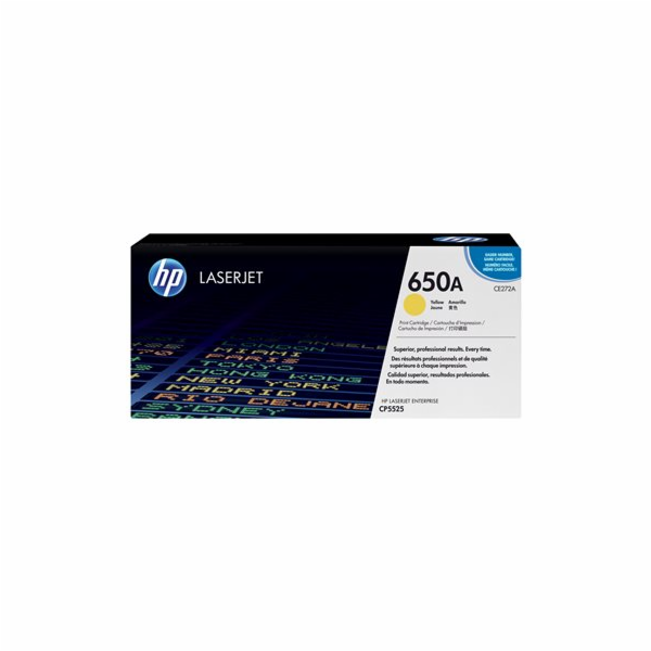 HP 650A - gul - originál - LaserJet -