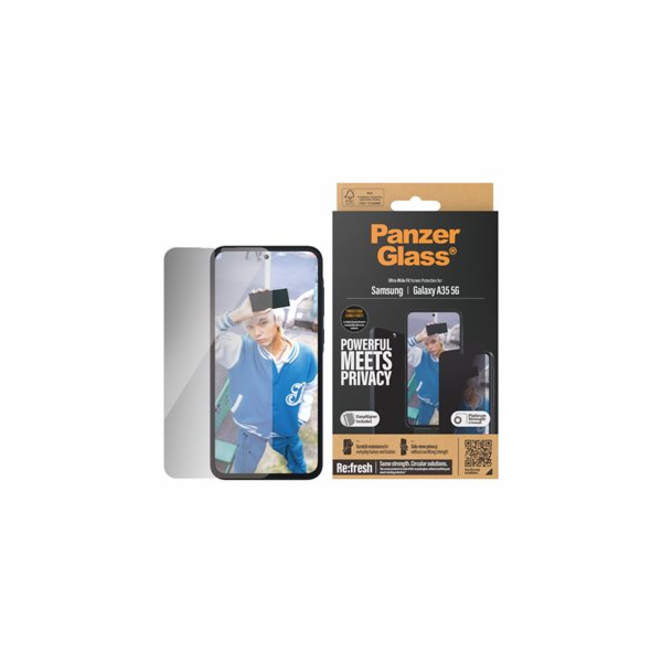 PanzerGlass  Ultra-Wide Fit Sam A35 5G A356 Ochrana soukr...