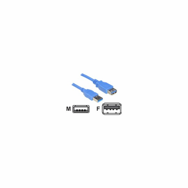 Delock - Prodlužovací šňůra USB - USB (M) do USB (F) - US...