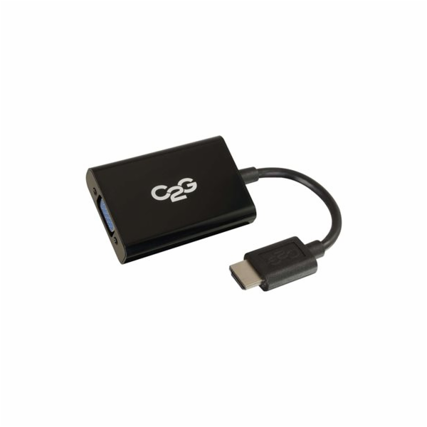 C2G HDMI to VGA + Audio Adapter - HDMI to VGA + Audio Con...