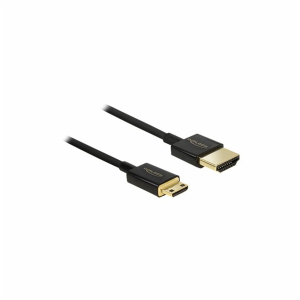 Kabel Delock HDMI Mini - HDMI 2m černý (84778)