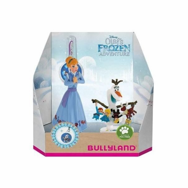 Figurka Bullyland Disney Frozen - Anna a Olaf + přívěsek ...