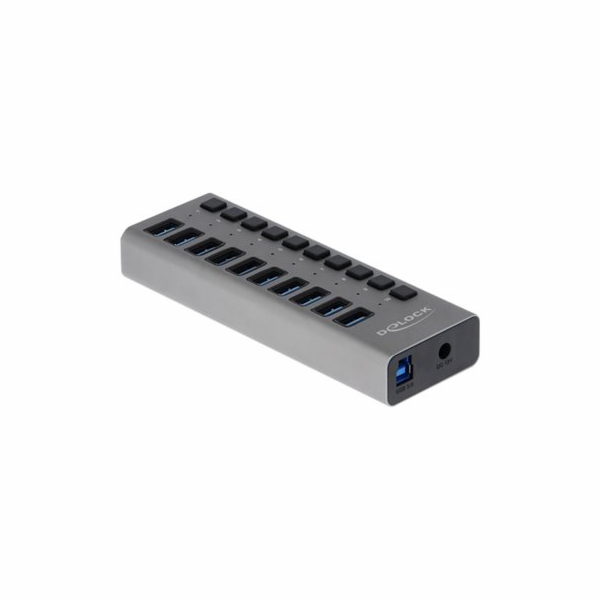 Delock USB HUB DELOCK Externí SuperSpeed USB Hub s 10 por...