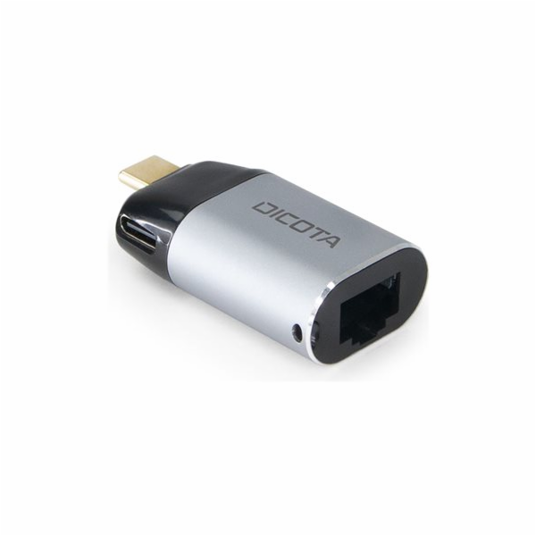 DICOTA Adaptér USB-C na Ethernet Mini PD 100W
