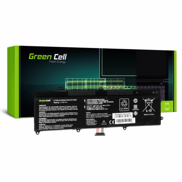 Baterie Green Cell C21-X202 pro Asus X201E F201E VivoBook...