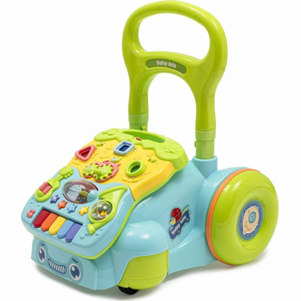 Dětské hrající chodítko Baby Mix modré