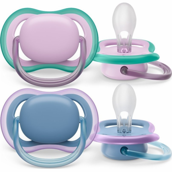 Šidítko Avent Ultra air Neutral 2ks 6- 18 m holčička Vel....