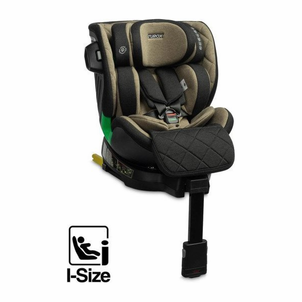 Autosedačka CARETERO TUROX I-SIZE khaki