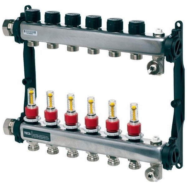 Tecefloor TeCE - Distributor z nerezové oceli 1 podlahové...