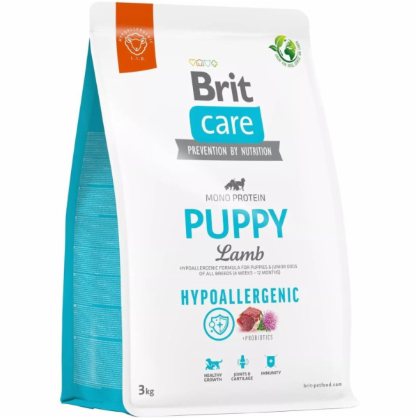 BRIT Care Hypoallergenic Puppy Lamb - dry dog food - 3 kg