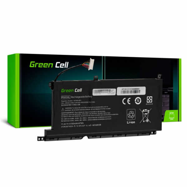 Zelená baterie PG03XL L48495-005 pro HP Pavilion 15-EC 15...