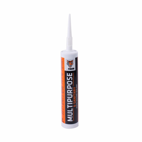 Sanitární tmel TIGER MP BALT, 280ML (12) QA23