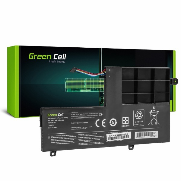 Zelená baterie L14L2P21 L14M2P21 Lenovo Yoga Battery (LE161)