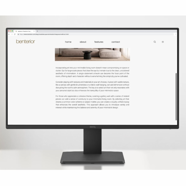 BenQ GW2491 LED display 60,5 cm (23.8") 1920 x 1080 px Fu...