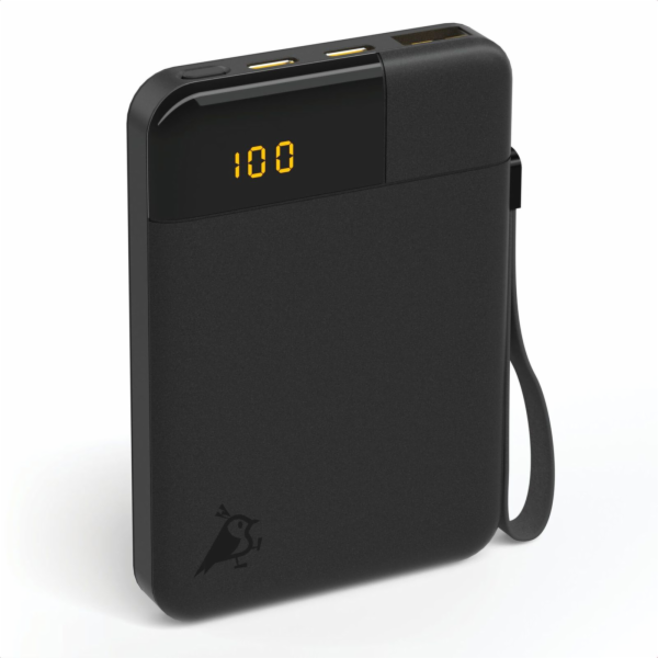 Aqiila Powerbird B5 Powerbank 12W black 5.000 mAh