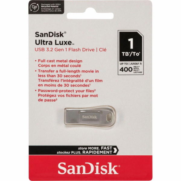 SanDisk Cruzer Ultra Luxe    1TB USB 3.1 150MB/s  SDCZ74-...