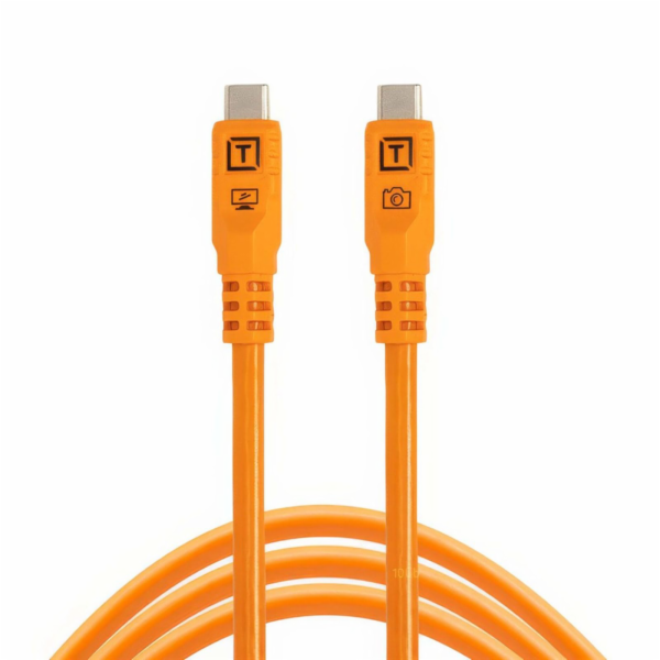 Tether Tools TetherPro USB-C Optima 10G gerade orange 3m