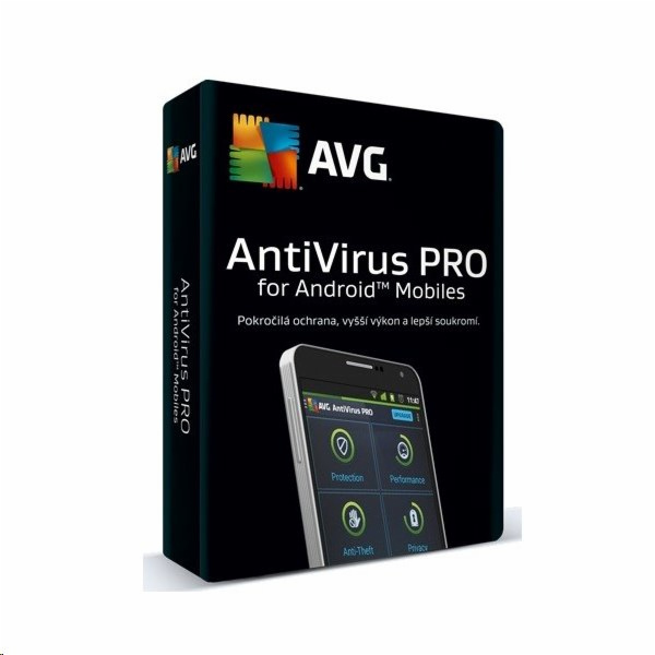 AVG AntiVirus PRO for Android - Licence na předplatné (1 ...