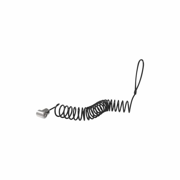 Compulocks T-bar Security Keyed Coiled Cable Lock - Bezpe...