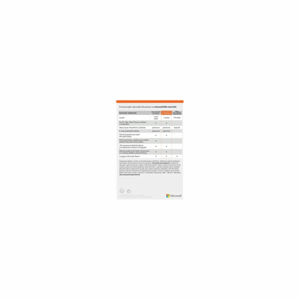 Microsoft 365 Personal CZ (1rok)