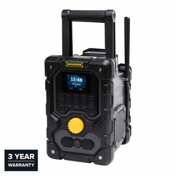 Dobíjecí radiostanice GRUNDER DE-1005, 18V