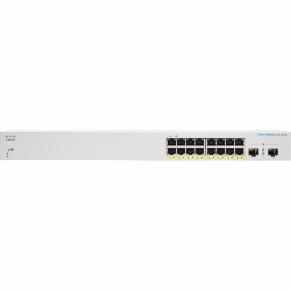 Cisco Business 220 Series CBS220-16P-2G - Přepínač - inte...