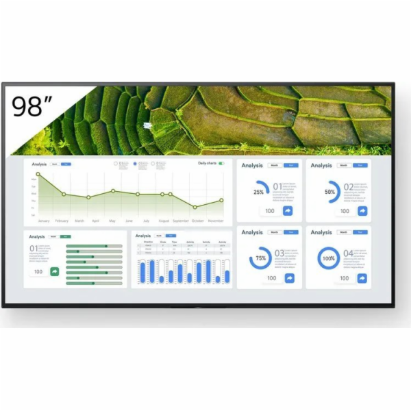 Sony Bravia Professional Displays FW-98BZ30L - 98" Třída ...
