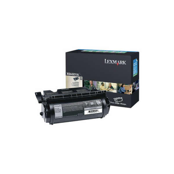 Lexmark - Černá - originální - kazeta s barvivem LCCP, LR...