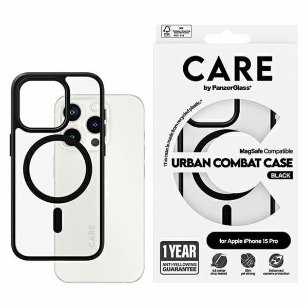 CARE by PanzerGlass Urban Combat - Zadní kryt pro mobilní...