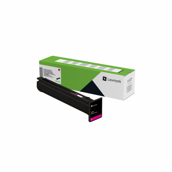 Lexmark - Purpurová - originální - pouzdro - kazeta s bar...